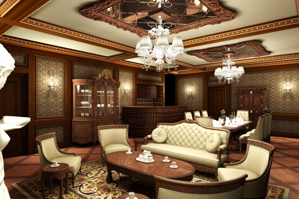 Thiết kế nội thất khách sạn phong cách Tân cổ điển
