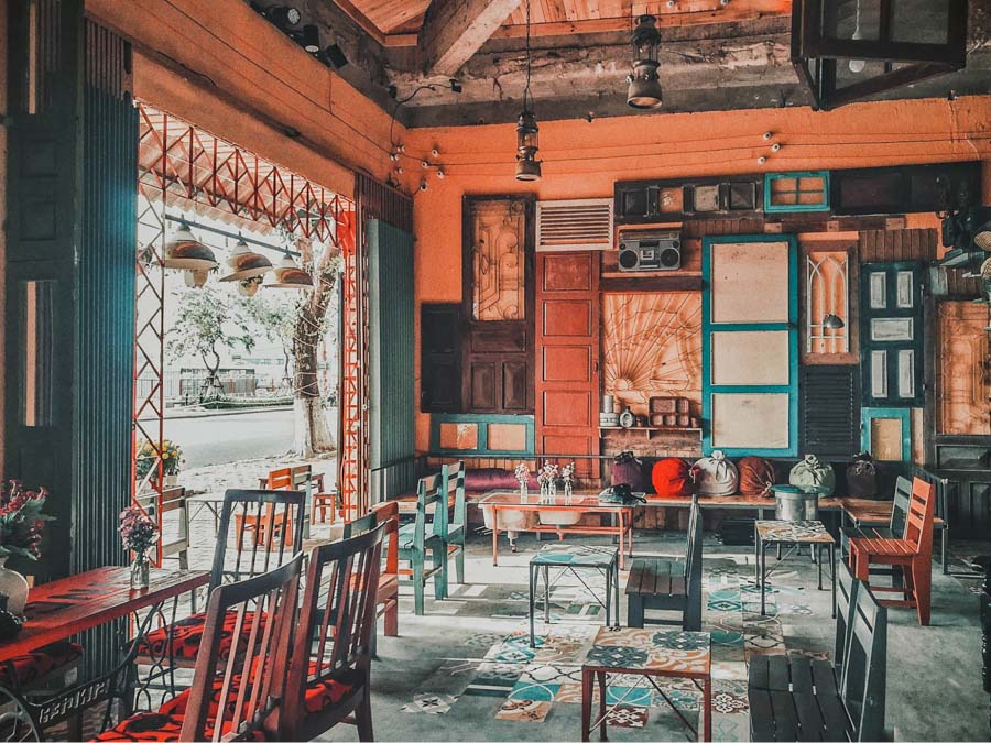  Thiết kế nội thất quán café phong cách Vintage